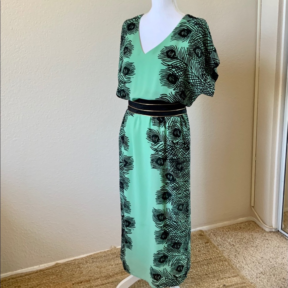 Corey Lynn Calter Peacock Dress, Size M